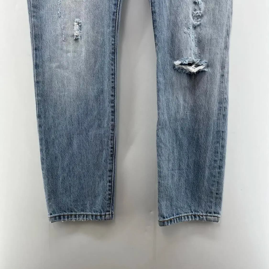 W25L32 리바이스 501 슬림핏 여자 청바지 데님팬츠 빈티지 상품이미지4