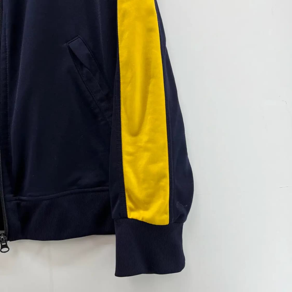 XL PUMA 푸마 남자 로고 트레이닝탑 네이비 져지 상품이미지4