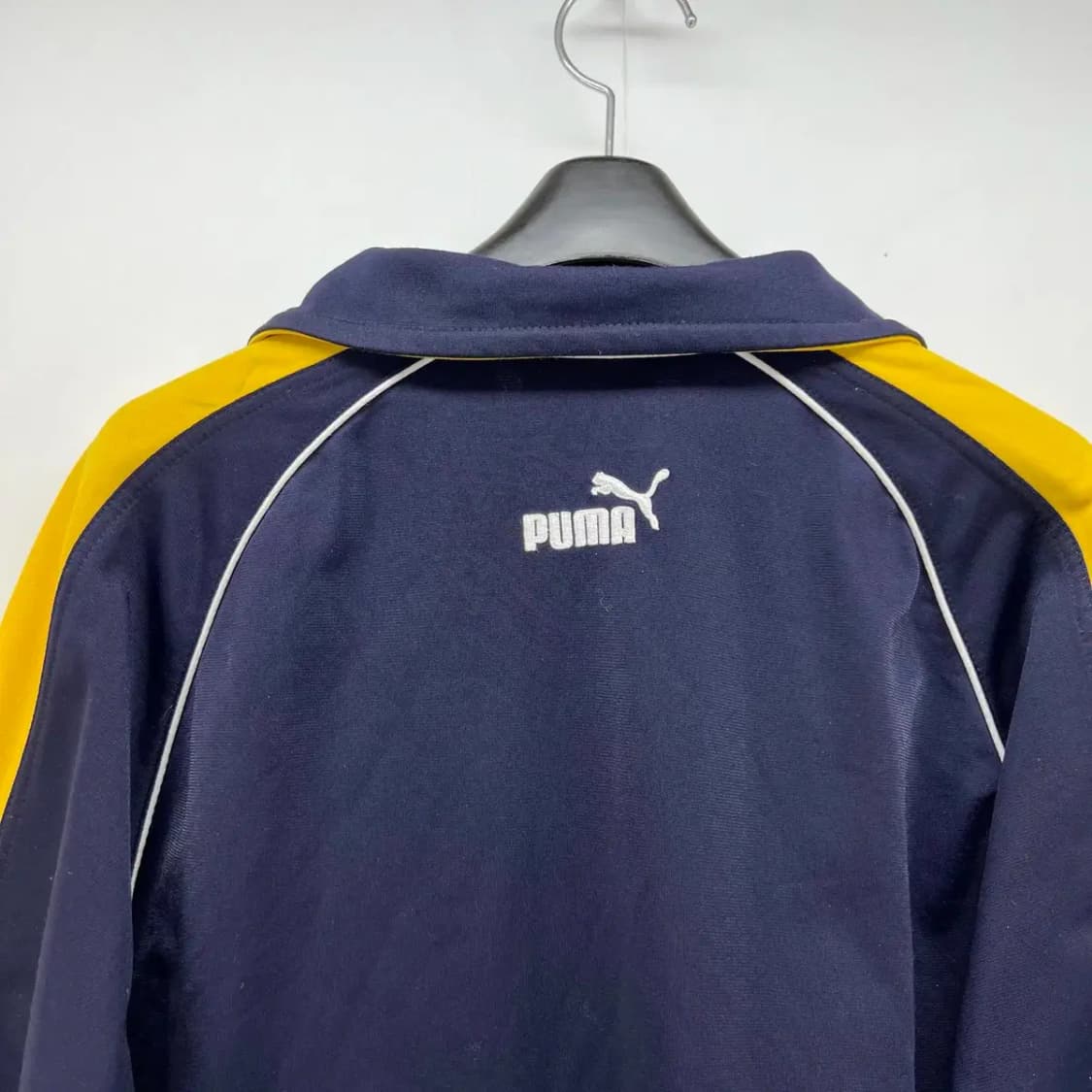 XL PUMA 푸마 남자 로고 트레이닝탑 네이비 져지 상품이미지6