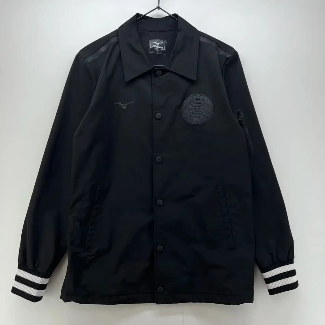 스몰 새상품급 컨디션 블랙 미즈노 여자 코치점퍼 자켓 상품이미지1