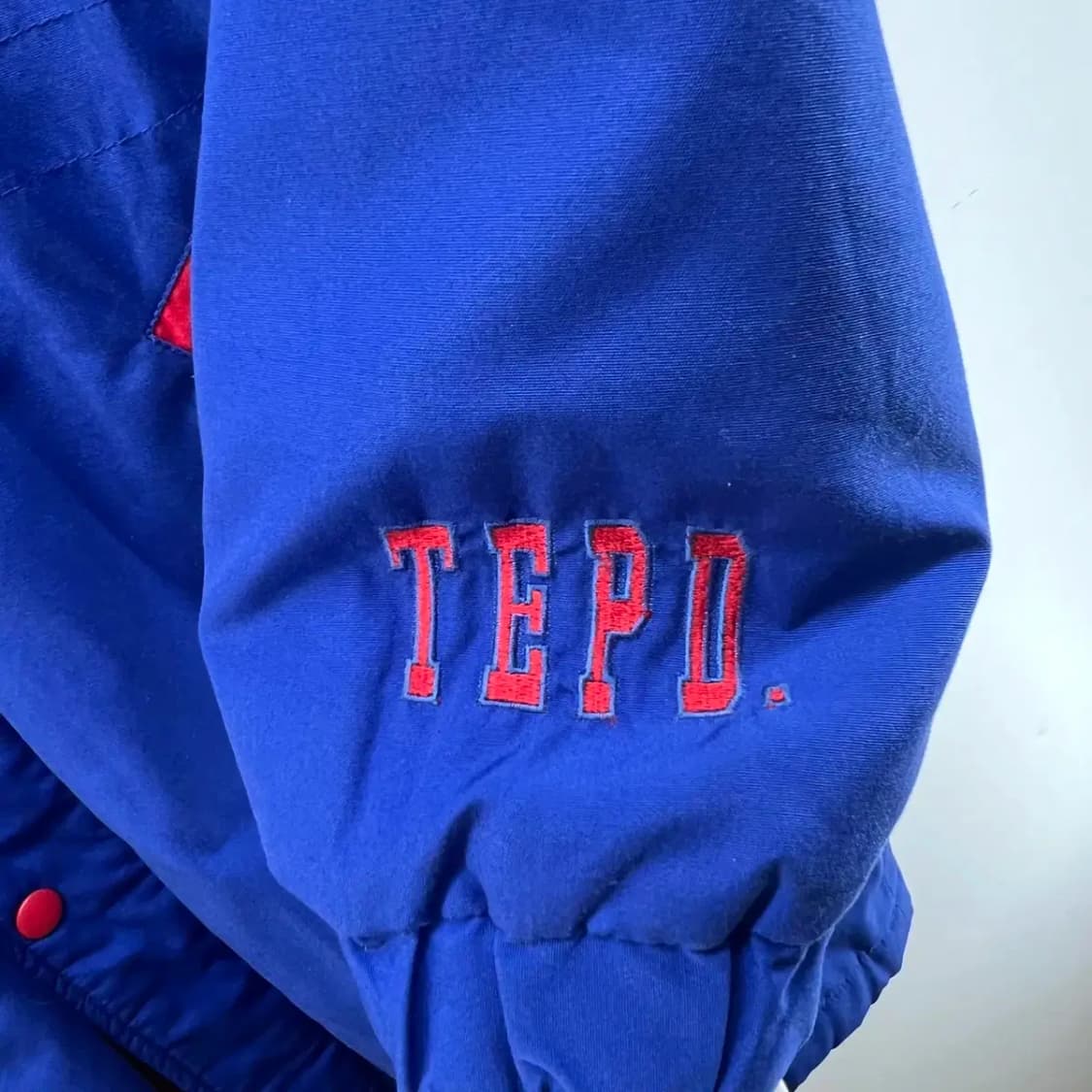 [L] BAYLEAF TEPD 오버핏 빈티지 올드스쿨 얇은 점퍼 자켓 상품이미지6