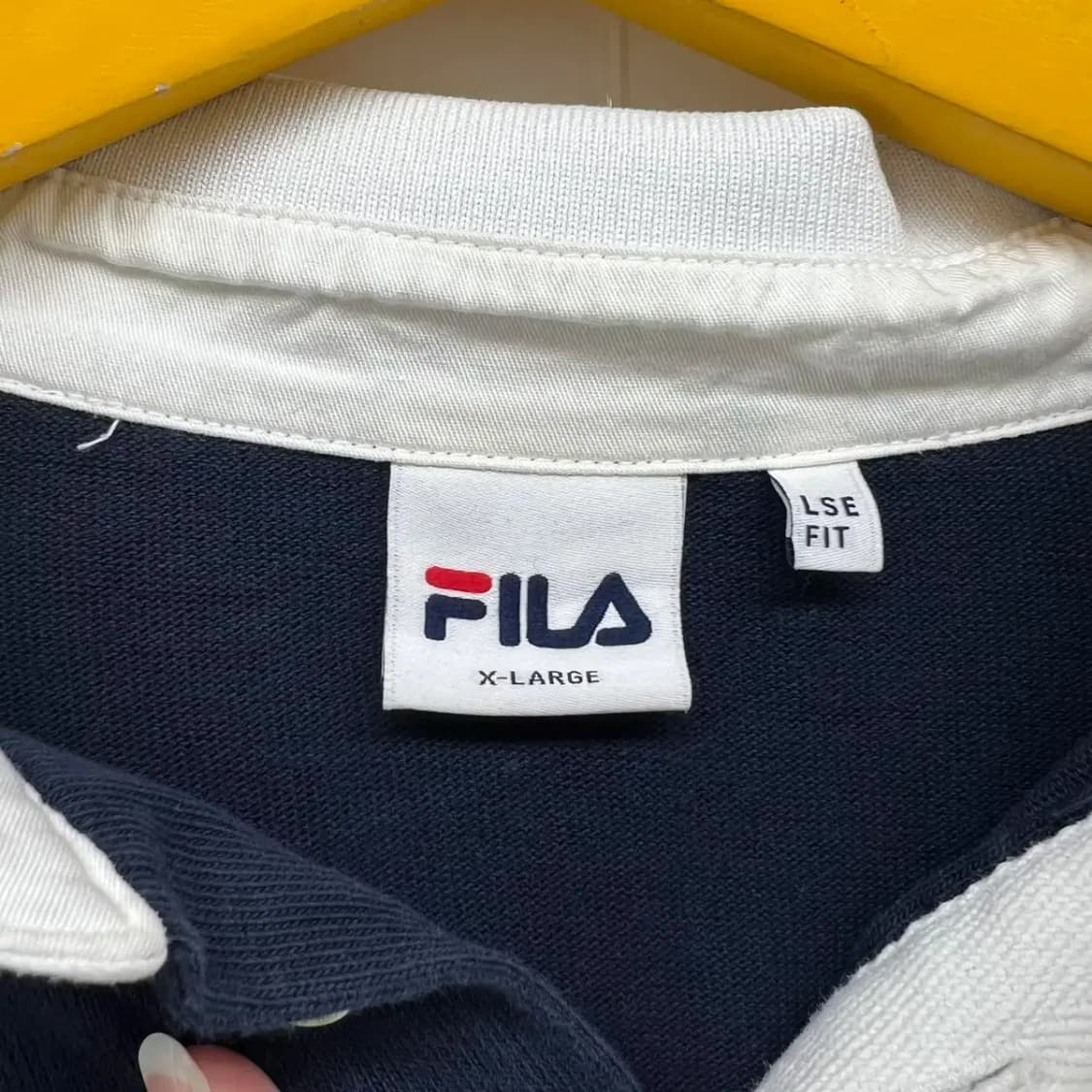 XL 필라 오버핏 긴팔 카라티셔츠 빈티지 상품이미지3