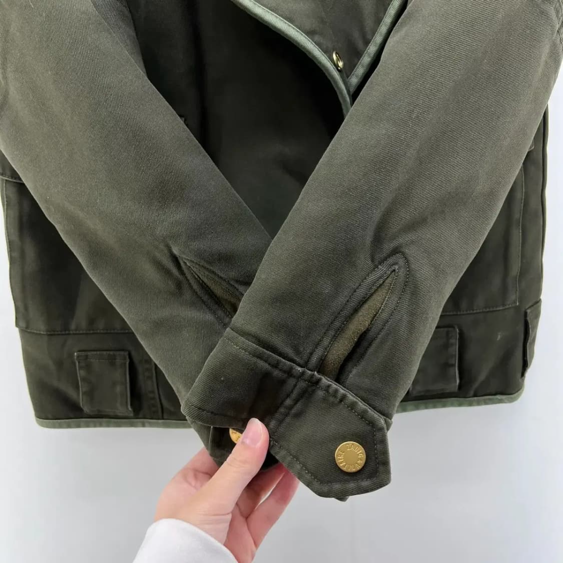 XS 자딕앤볼테르 여자 야상 누빔 밀리터리 점퍼 봄패딩 자켓 상품이미지6