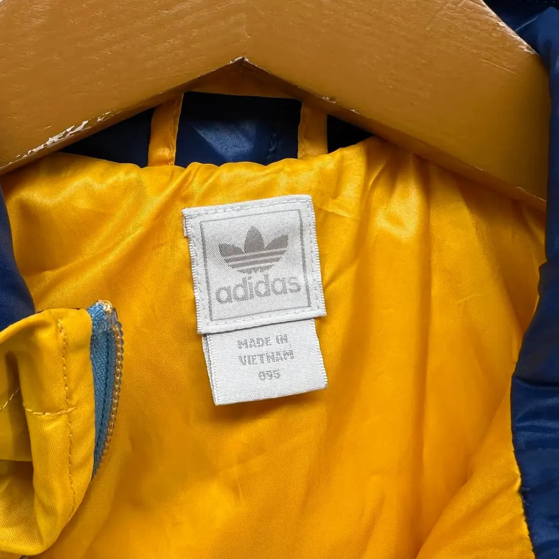 80S 아디다스 오리지널스 투톤 여자 바람막이 고어고프룩 빈티지 상품이미지6
