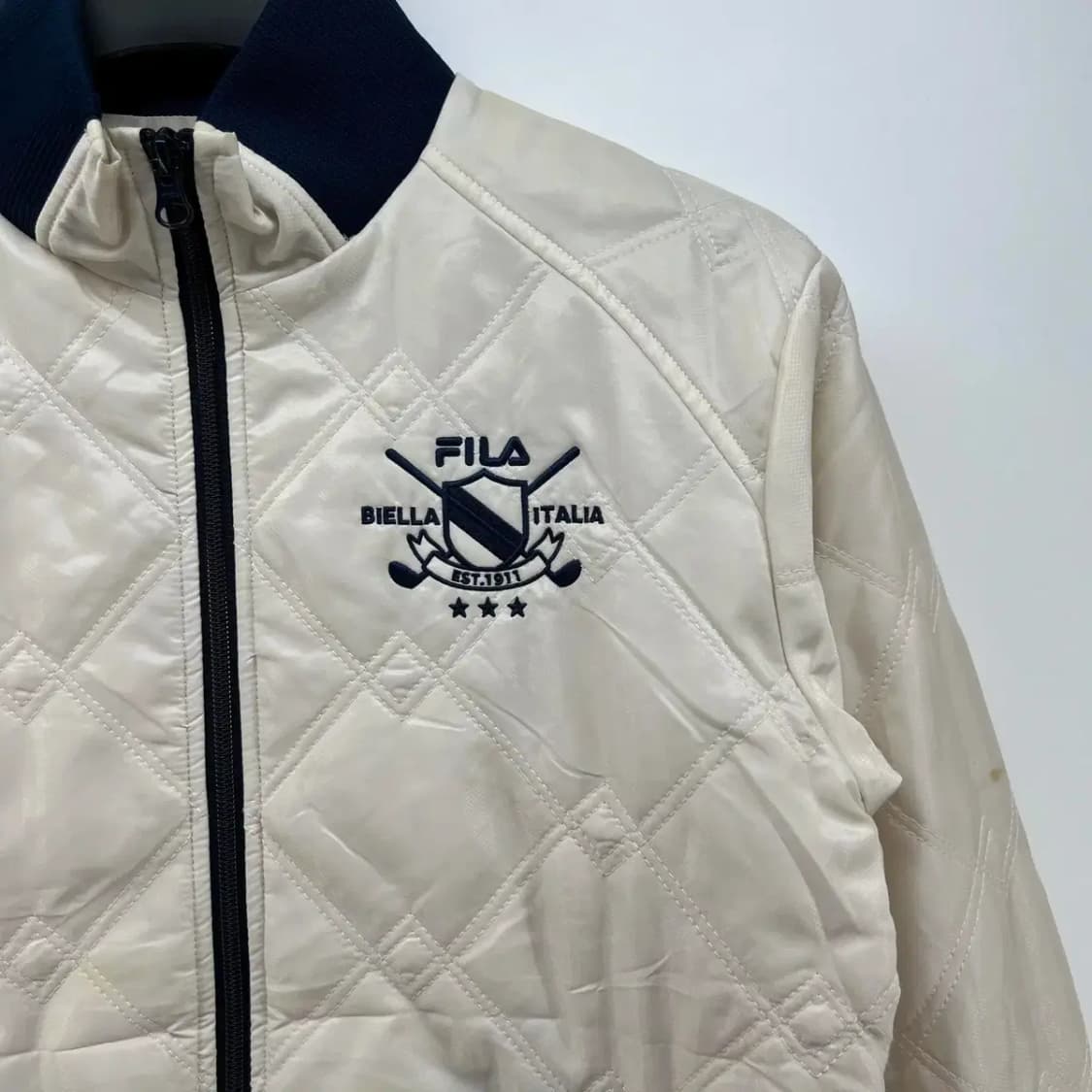 미디움 필라 골프 누빔 패딩다운자켓 여자골프옷 필드패션 상품이미지2