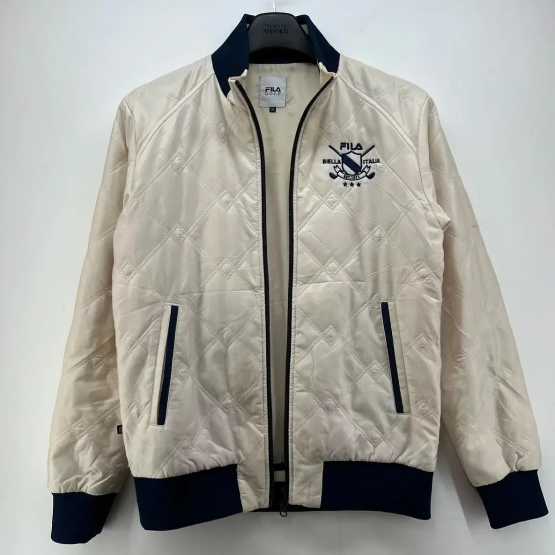 미디움 필라 골프 누빔 패딩다운자켓 여자골프옷 필드패션 상품이미지6