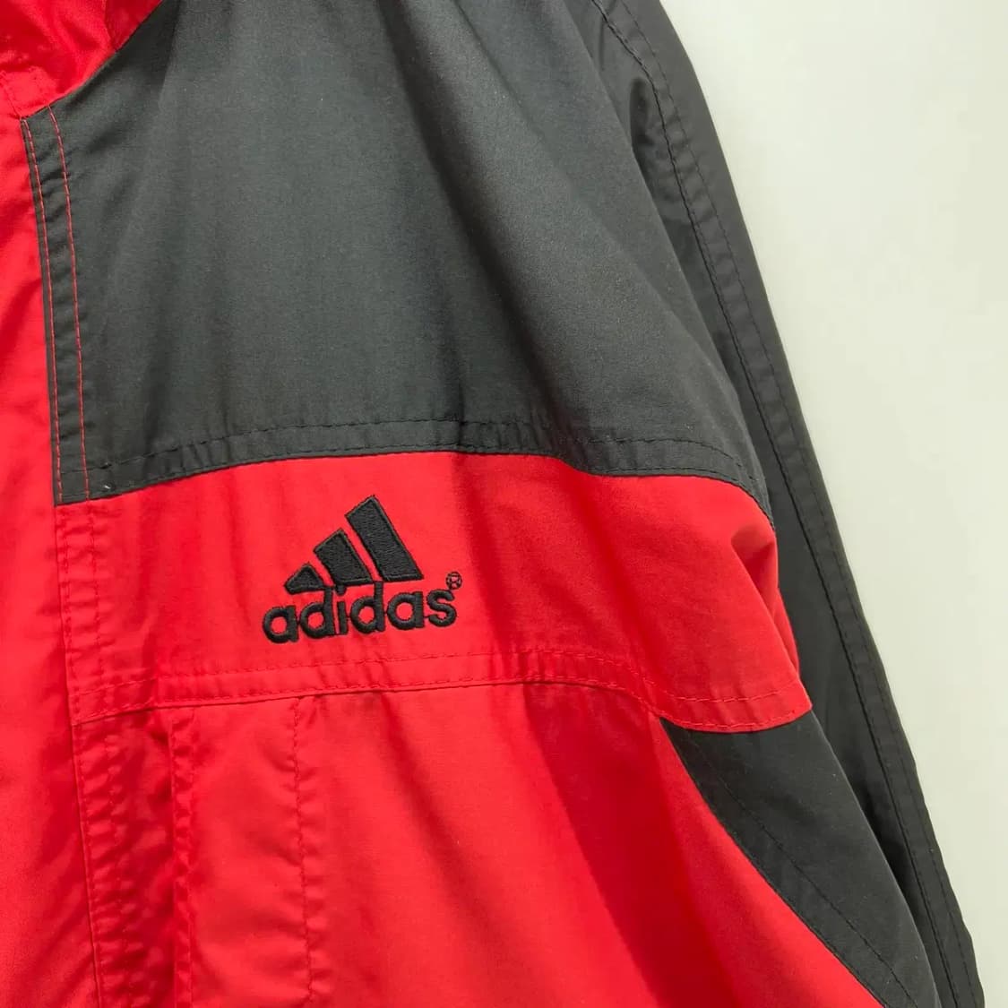 100 아디다스 올드스쿨 오버핏 바람막이 고프코어룩 빈티지 자켓 상품이미지5