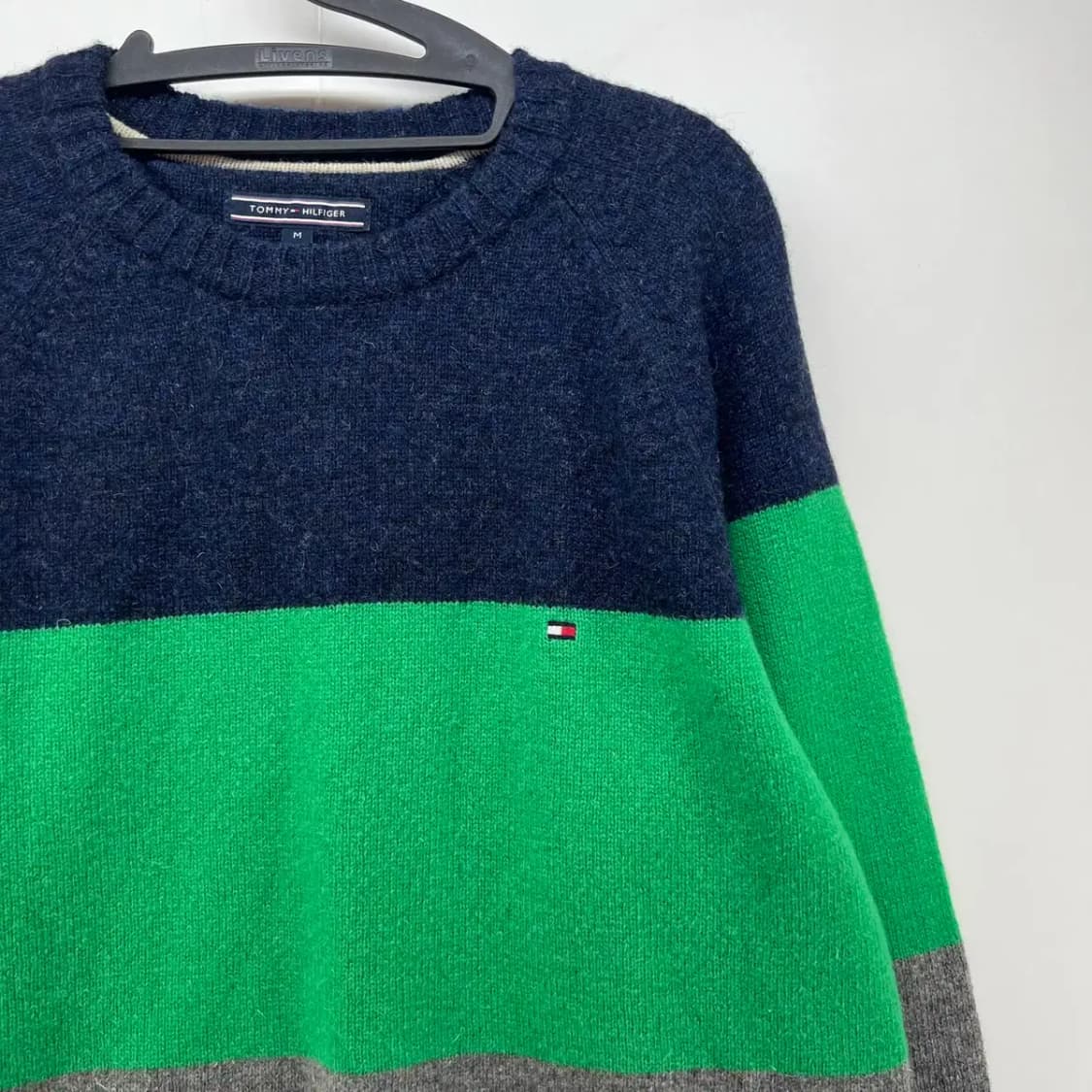 미디움 타미힐피거 스트라이프 빈티지 니트웨어 상품이미지2