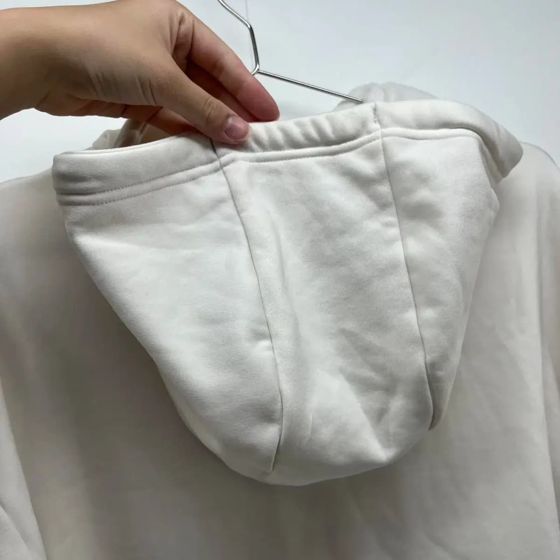 미디움 나이키 스우시 여자 스판 후드티셔츠 빈티지 상품이미지5