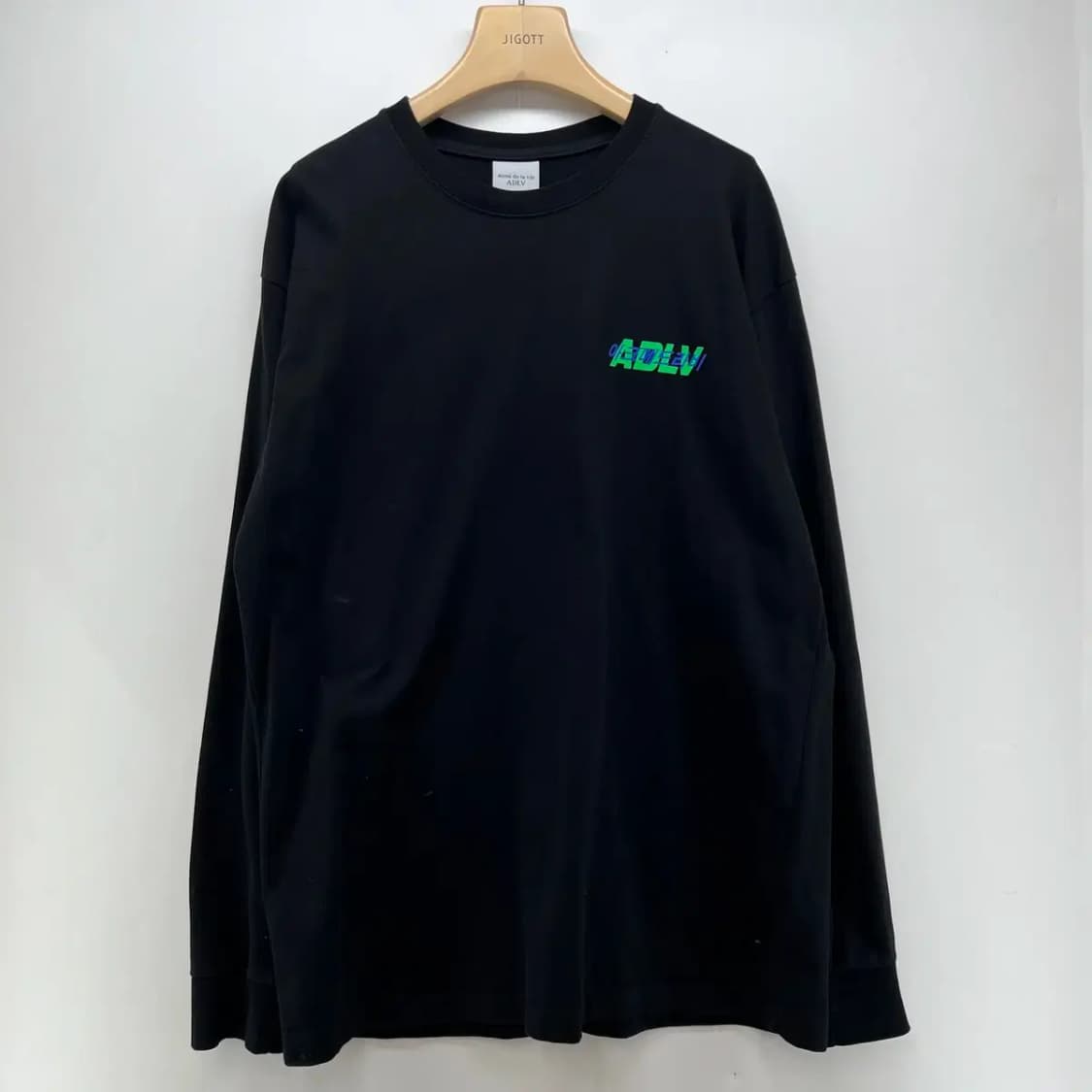 프리 아크메드라비 로고 오버핏 공용 블랙 쭉티 상품이미지3