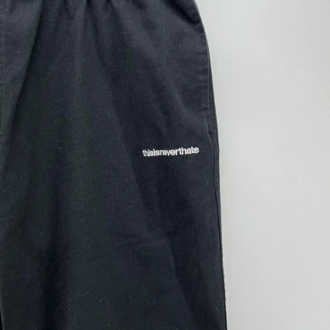 XL 디네댓 (SS22) Easy Pant Black 블랙 와이드팬츠 상품이미지2