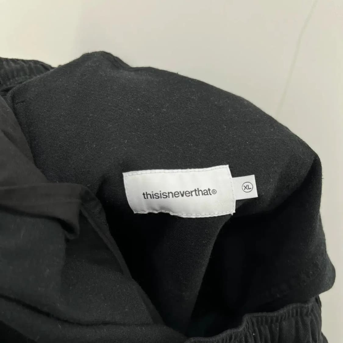 XL 디네댓 (SS22) Easy Pant Black 블랙 와이드팬츠 상품이미지6