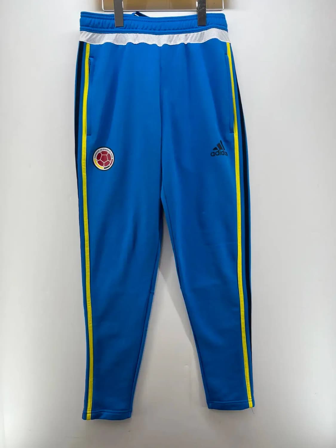 100 아디다스 콜롬비아 축구 블루 팬츠 빈티지 풋살 tr팬츠 상품이미지1