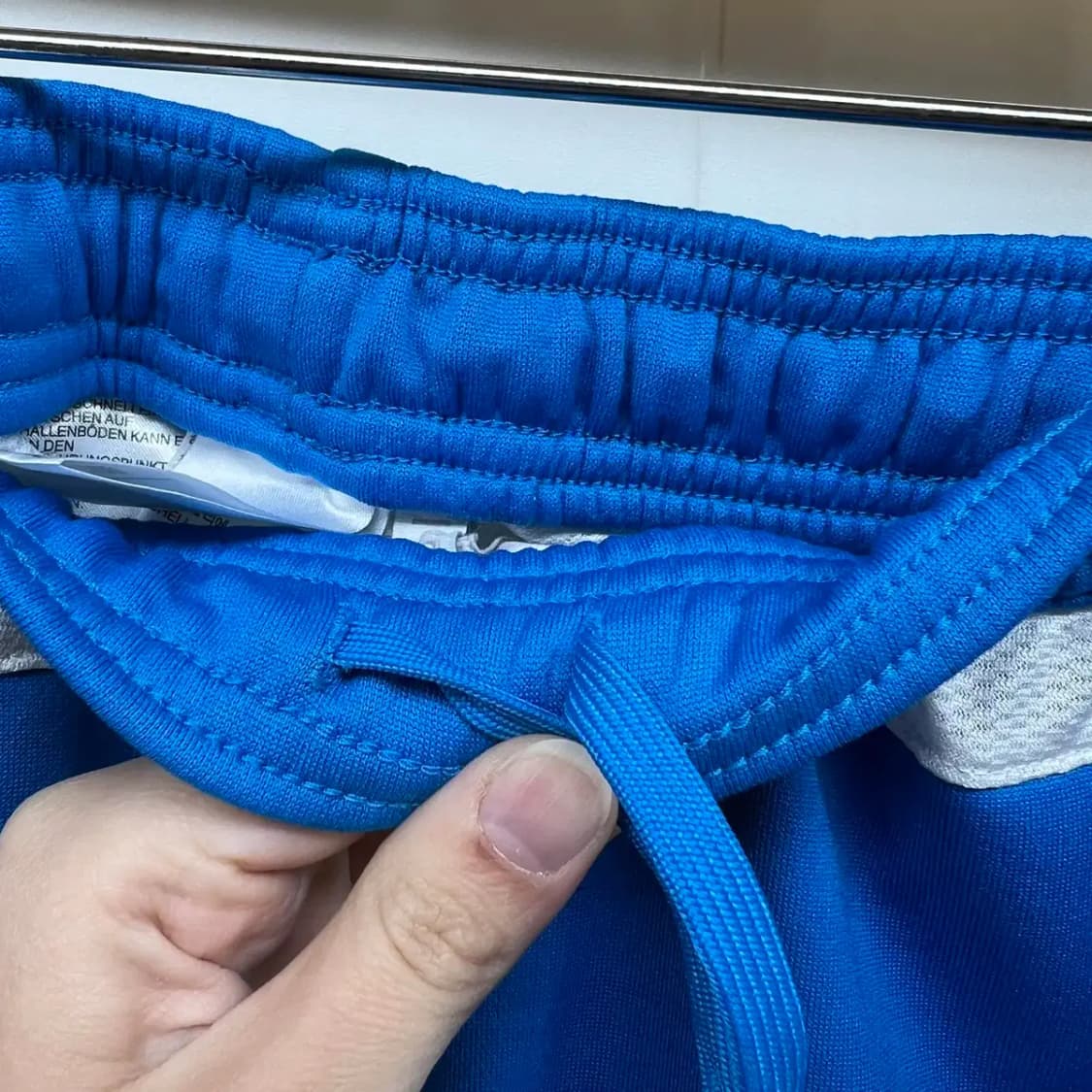 100 아디다스 콜롬비아 축구 블루 팬츠 빈티지 풋살 tr팬츠 상품이미지5