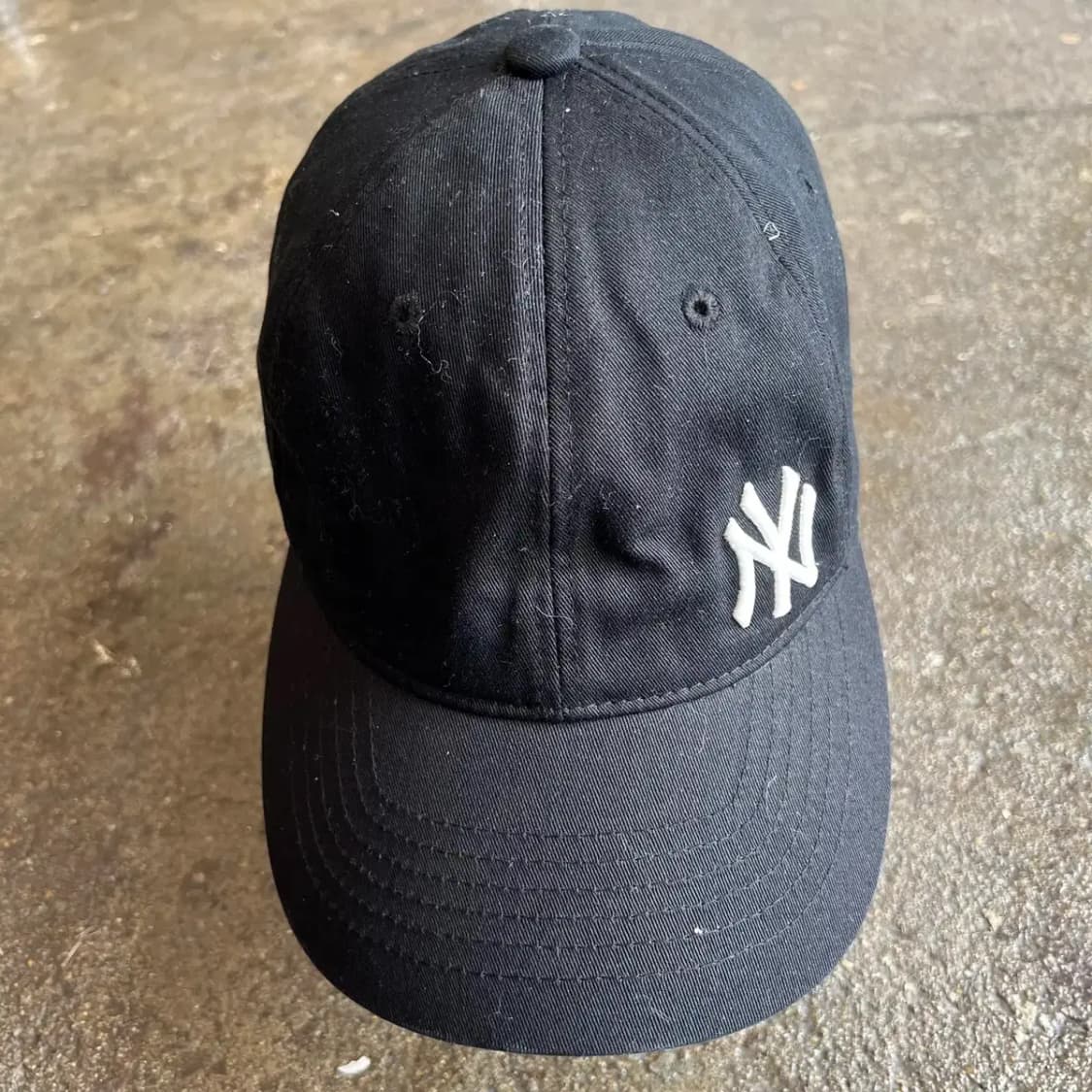 프리 mlb 로고 빈티지 모자 블랙 볼캡 새상품급 상품이미지2