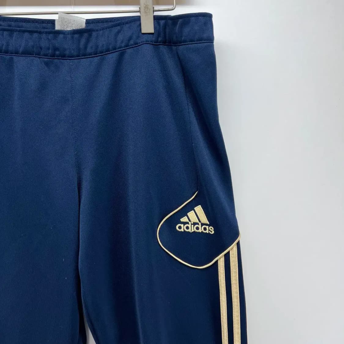100 아디다스 올드스쿨 y2k 축구바지 블록코어룩 상품이미지2