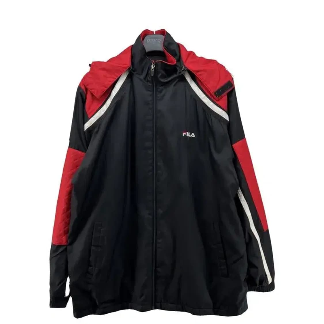 180 필라 올드스쿨 봄 롱 자켓 패딩다운자켓 블랙 빈티지 상품이미지2