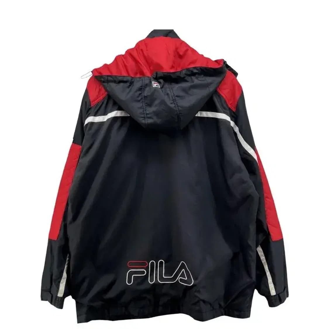 180 필라 올드스쿨 봄 롱 자켓 패딩다운자켓 블랙 빈티지 상품이미지4