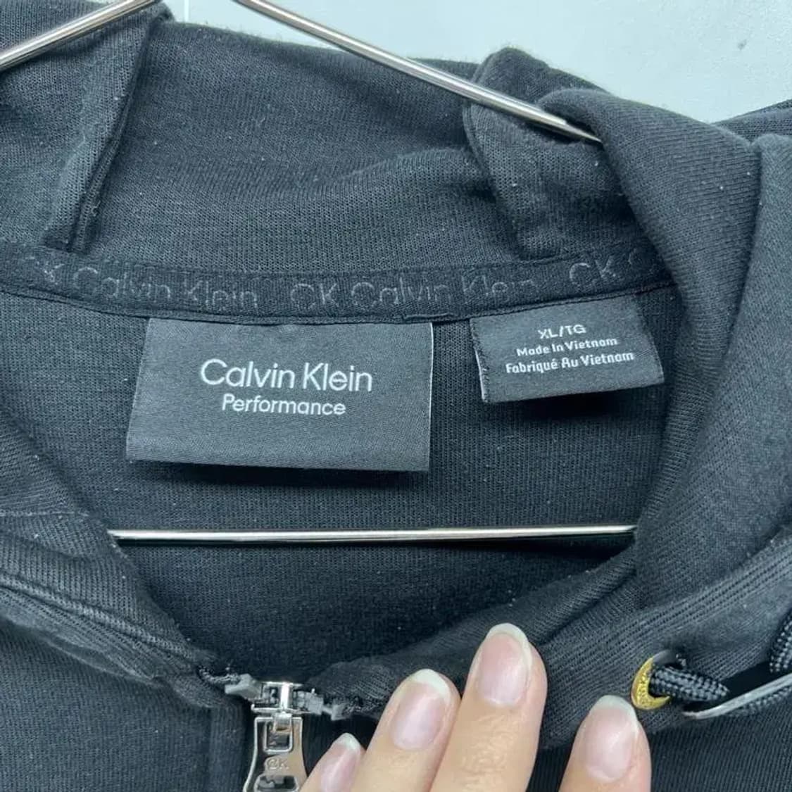 xl 켈빈클라인 CALVIN KLEIN PERFORMANCE 후드집업 상품이미지8