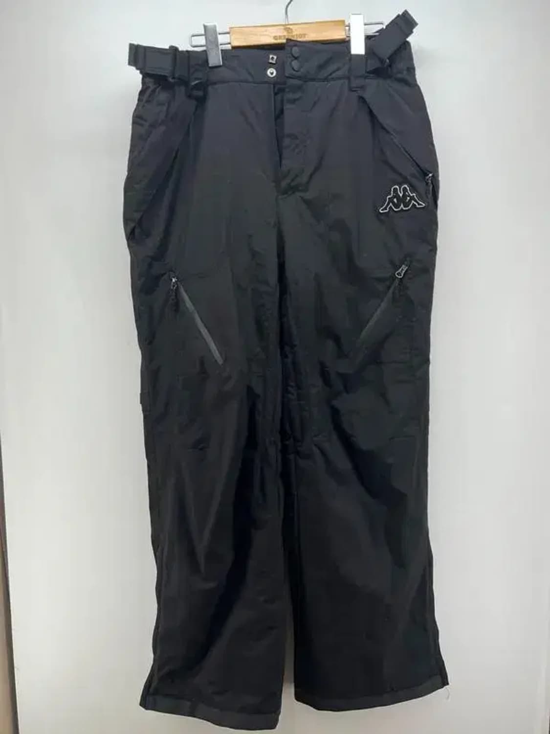 XL 카파 나일론 블랙 트레이닝팬츠 상품이미지1