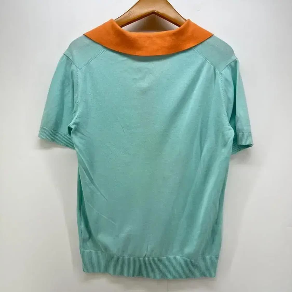 95 라코스테 남여공용 니트 카라티셔츠 반팔 빈티지 상품이미지2
