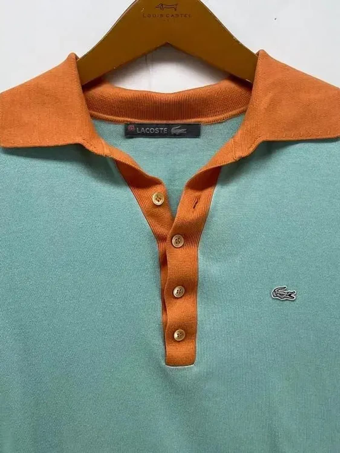95 라코스테 남여공용 니트 카라티셔츠 반팔 빈티지 상품이미지4