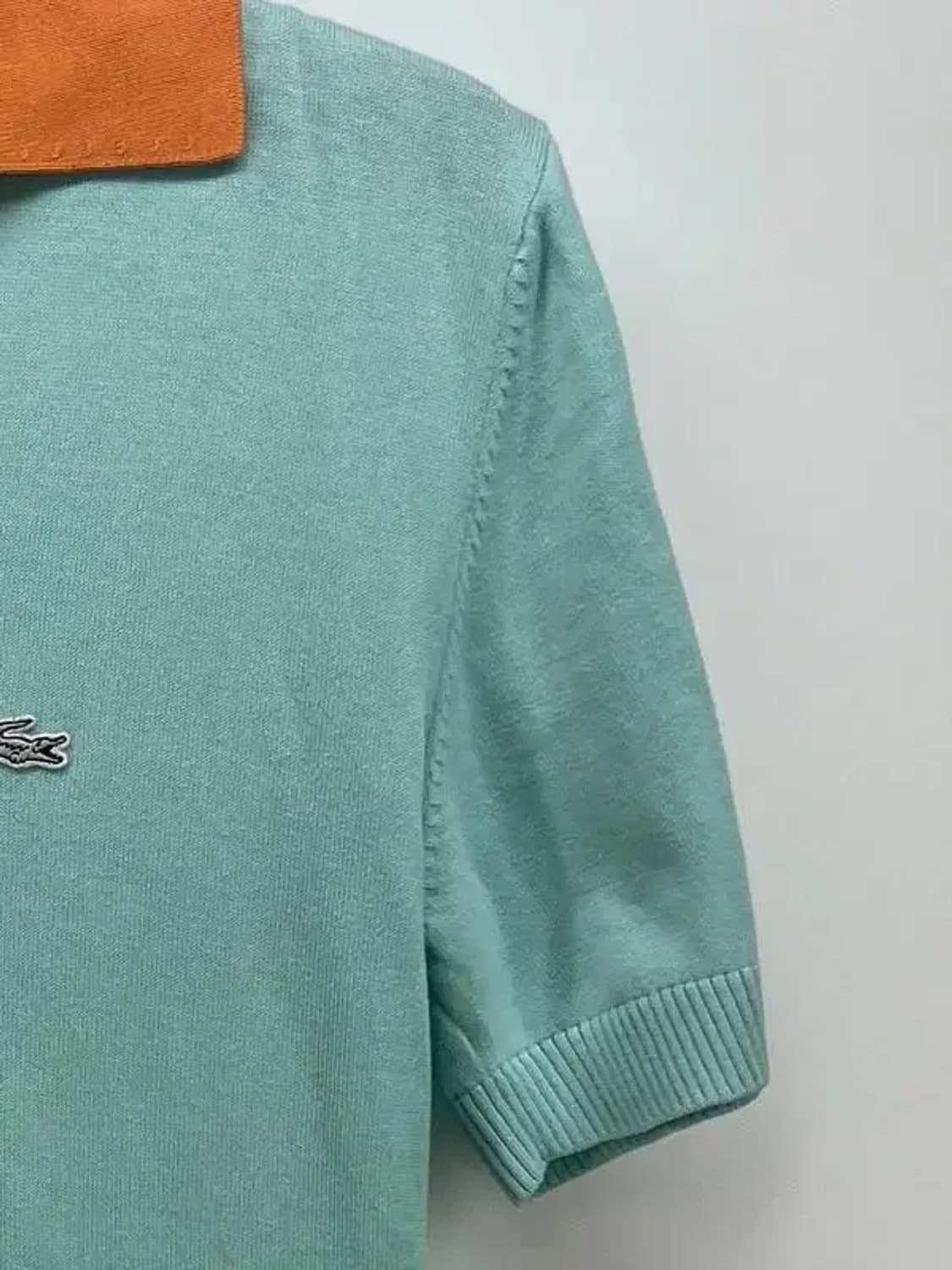 95 라코스테 남여공용 니트 카라티셔츠 반팔 빈티지 상품이미지5