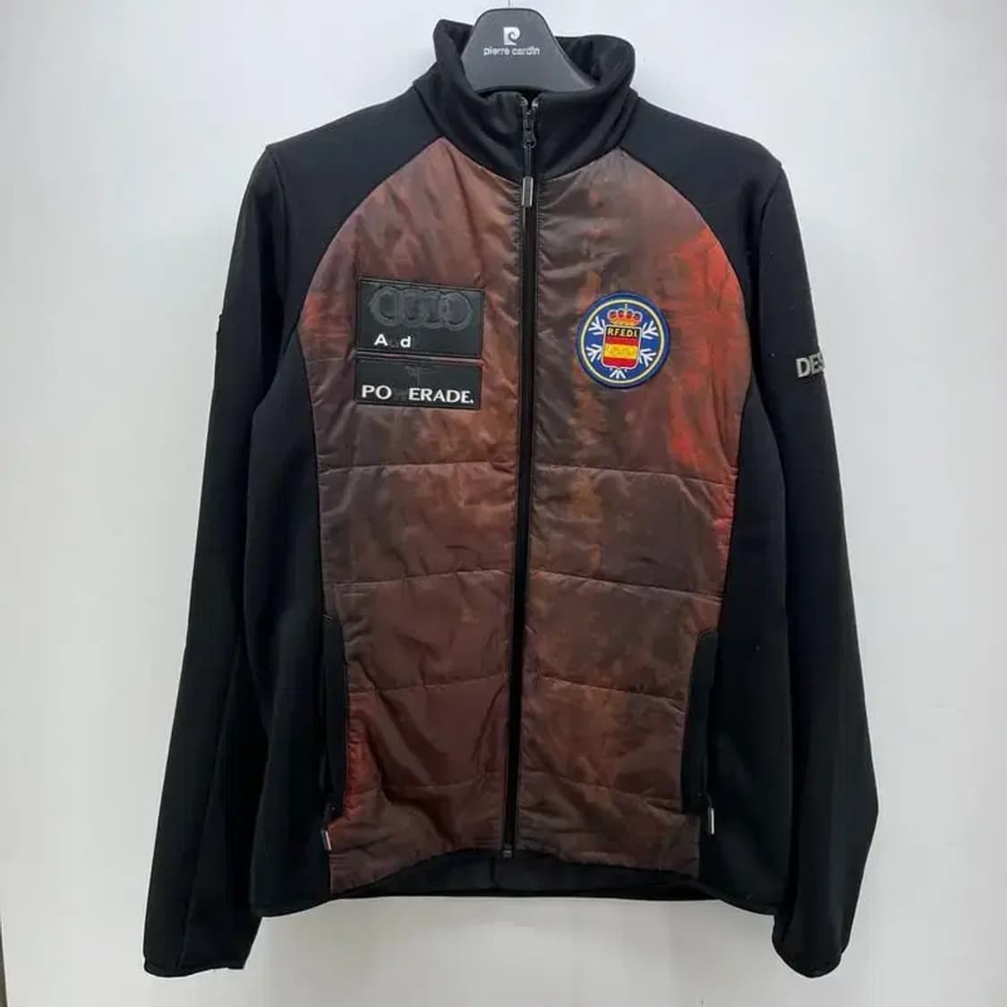 DESCENTE 프린팅 패딩  b그레이드 봄버 패딩자켓 상품이미지2