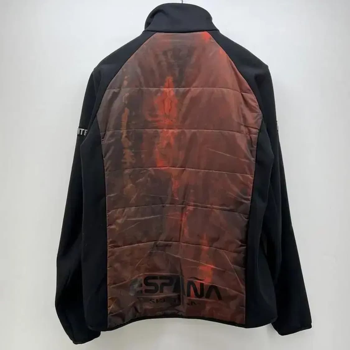 DESCENTE 프린팅 패딩  b그레이드 봄버 패딩자켓 상품이미지3