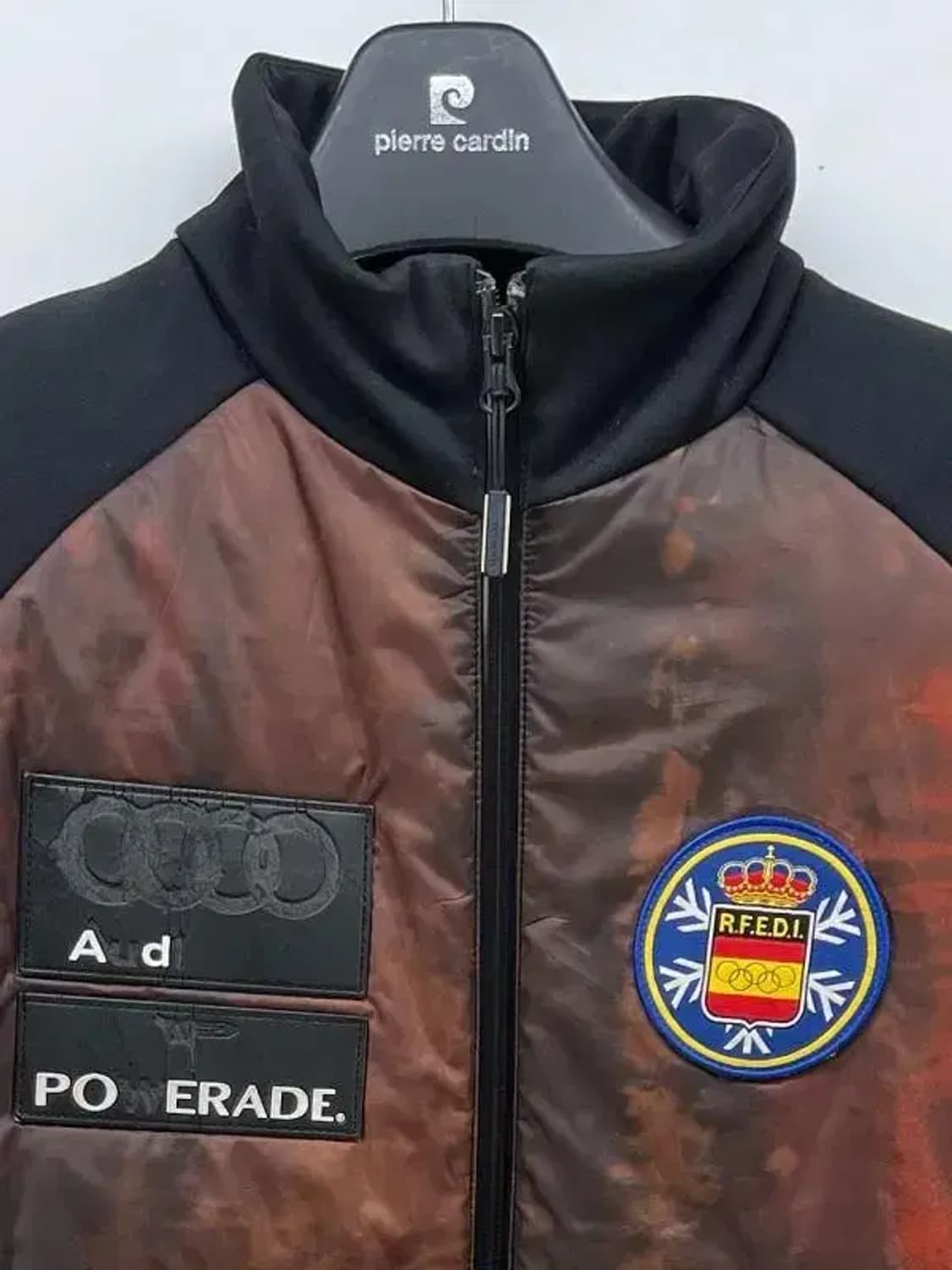 DESCENTE 프린팅 패딩  b그레이드 봄버 패딩자켓 상품이미지5