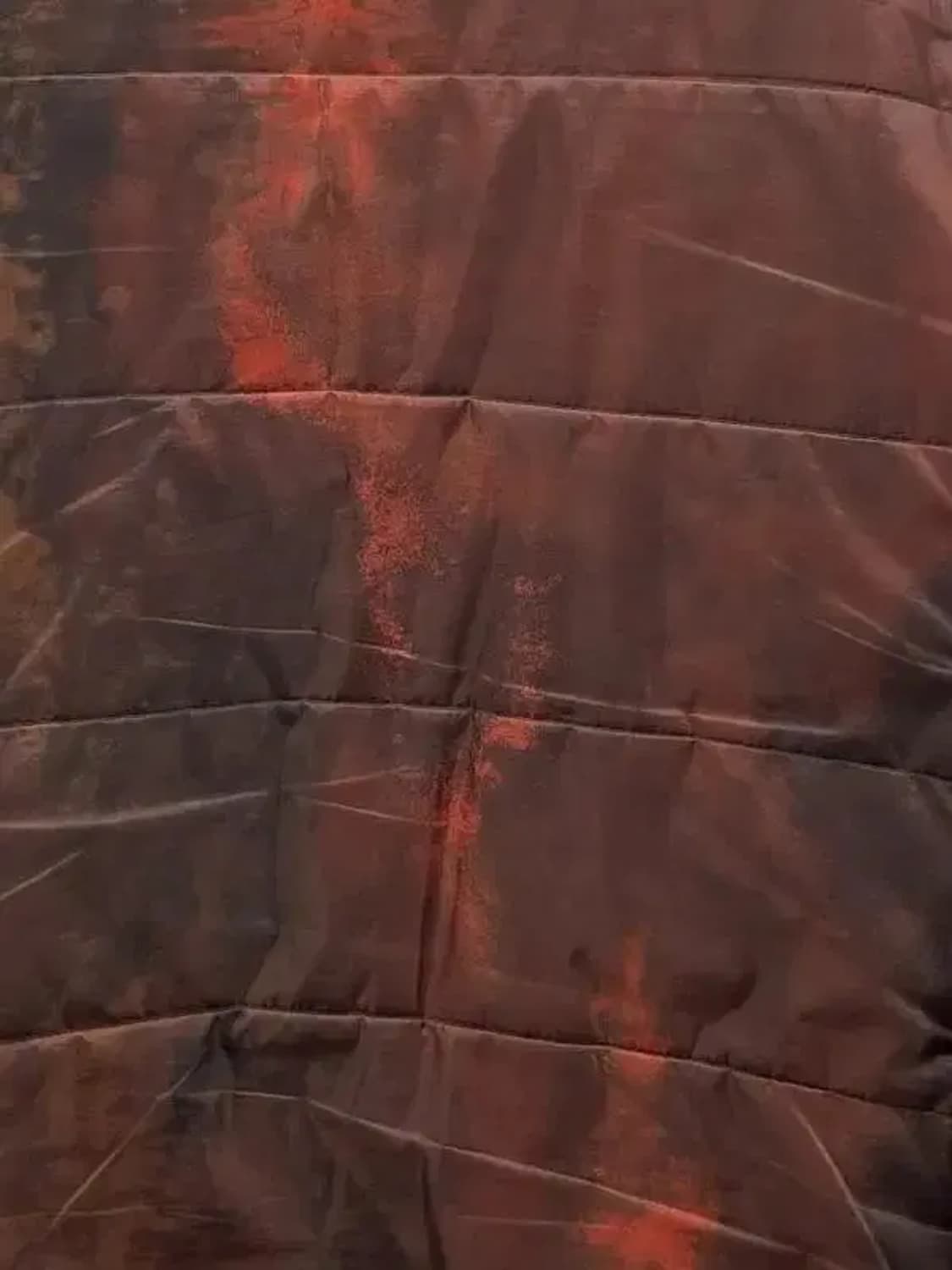 DESCENTE 프린팅 패딩  b그레이드 봄버 패딩자켓 상품이미지6