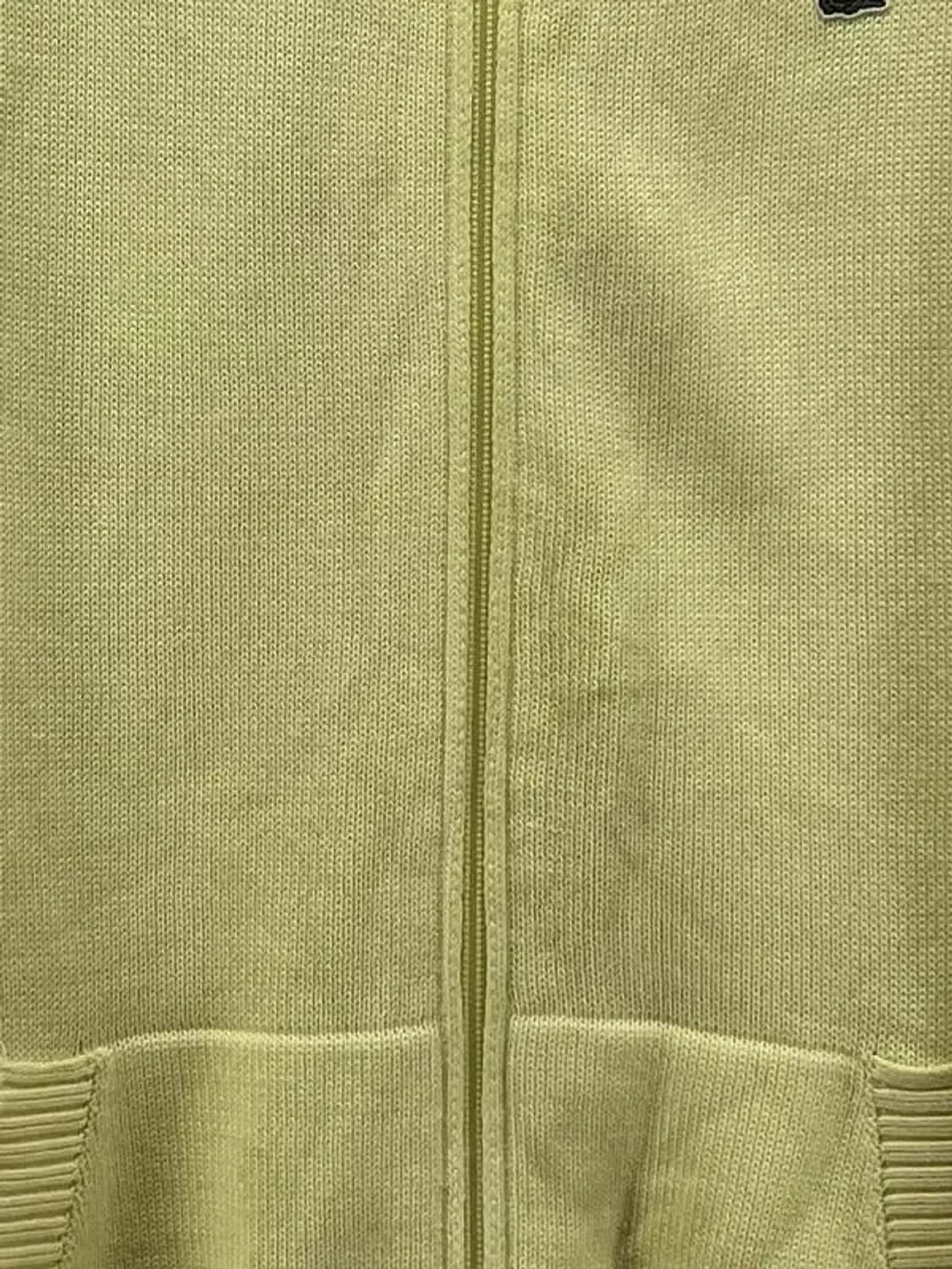 라코스테 옐로우 노란집업 봄패션 나들이룩 빈티지 상품이미지3