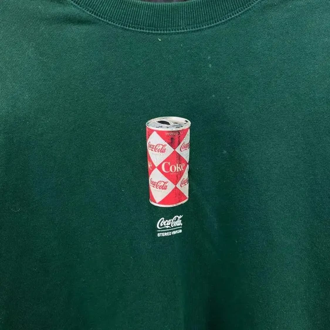 xl 스테레오 바이널즈 오버핏 코카콜라콜라보 맨투맨 상품이미지7