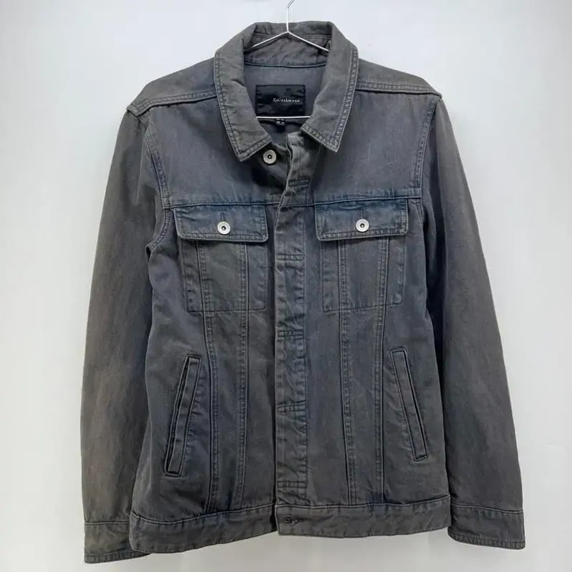 미디움 카이아크만 흑청 데님청자켓 빈티지 상품이미지1