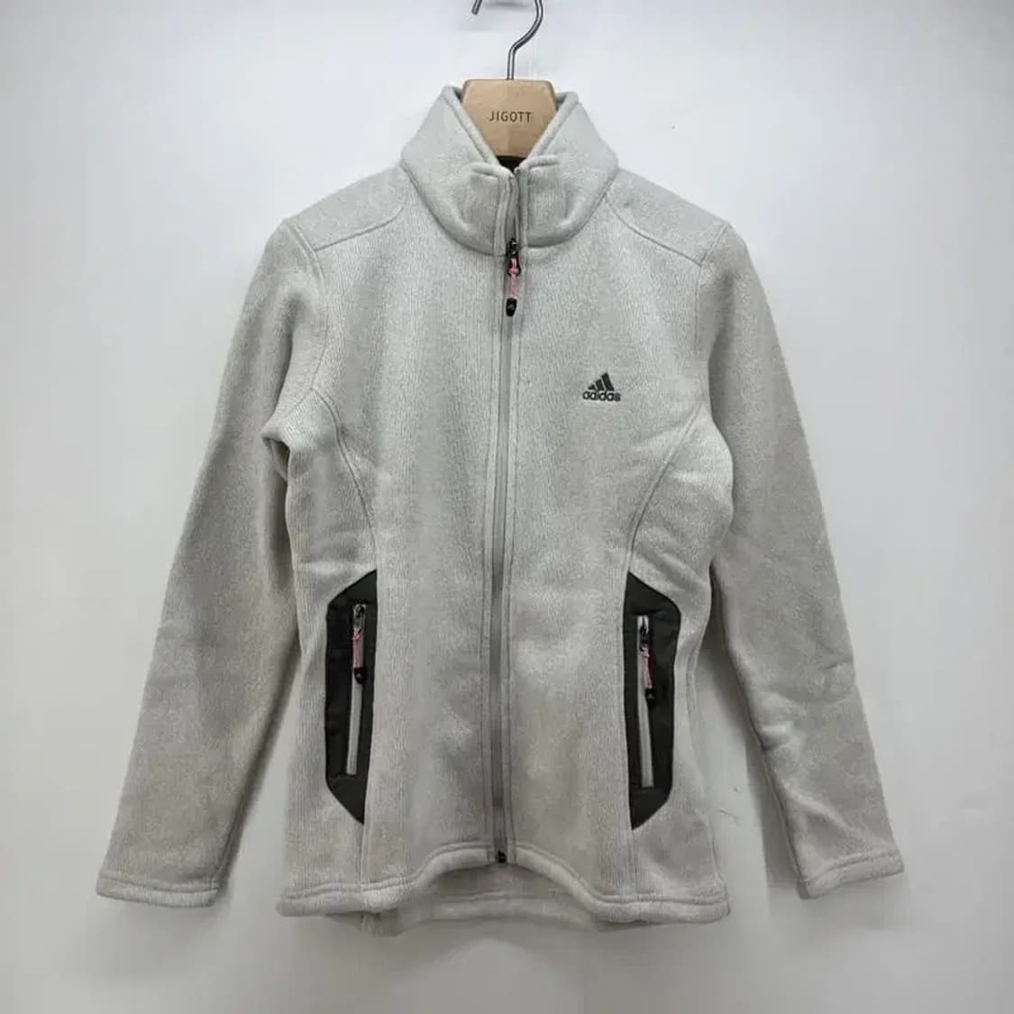 미사용 85 아디다스 여성 퍼포먼스 골프 집업자켓 후리스 상품이미지1