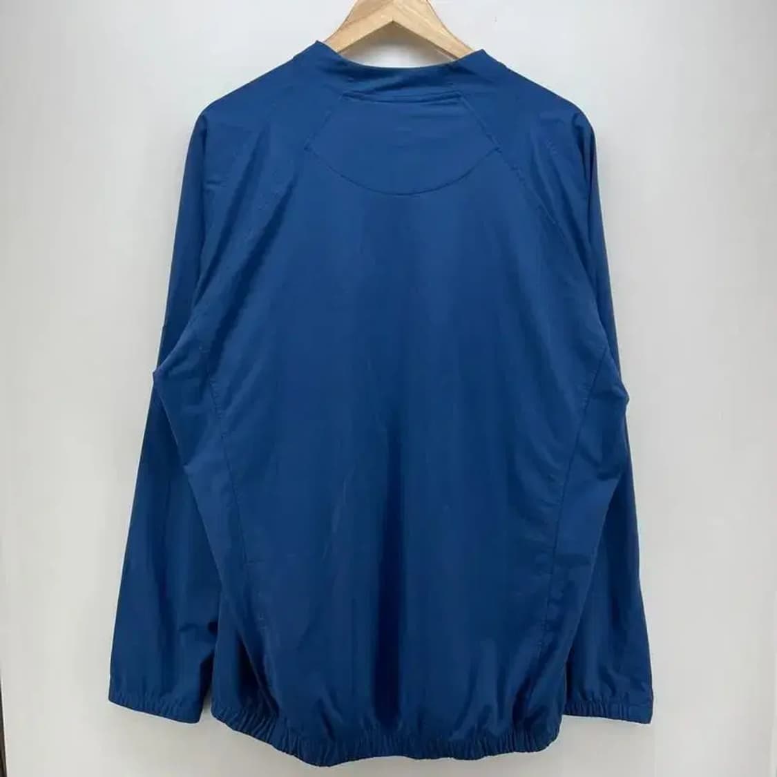 110 나이키골프웨어 브이넥 바람막이 웜업 블루 자켓 빈티지 상품이미지2