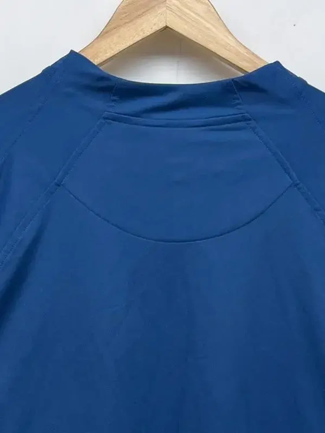 110 나이키골프웨어 브이넥 바람막이 웜업 블루 자켓 빈티지 상품이미지4