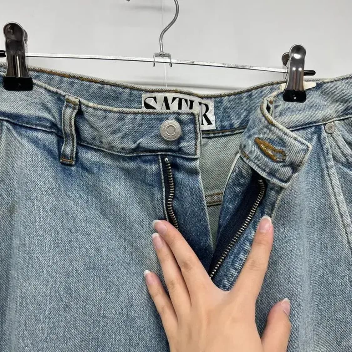 미디움 세터비날레스 레트로 워시드 데님 뉴트로 상품이미지7