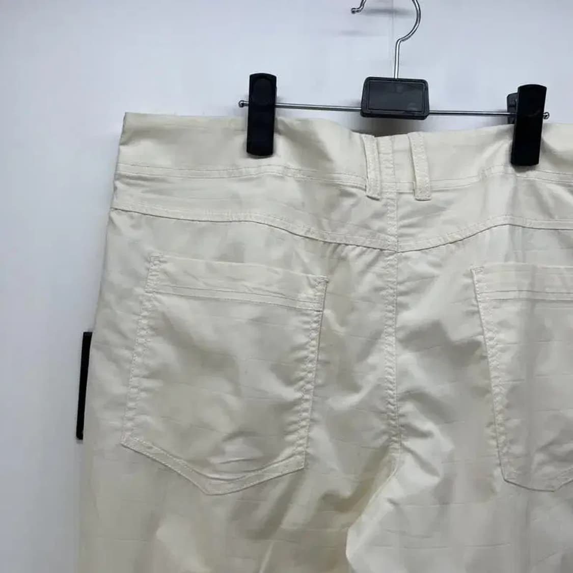 38 새상품 나이키 골프 올드스쿨 체크 화이트 팬츠 골프웨어 상품이미지4