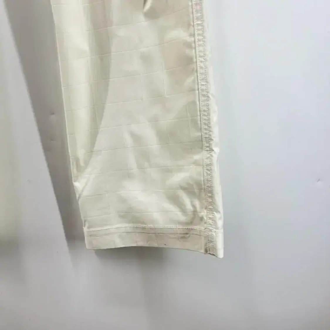 38 새상품 나이키 골프 올드스쿨 체크 화이트 팬츠 골프웨어 상품이미지5