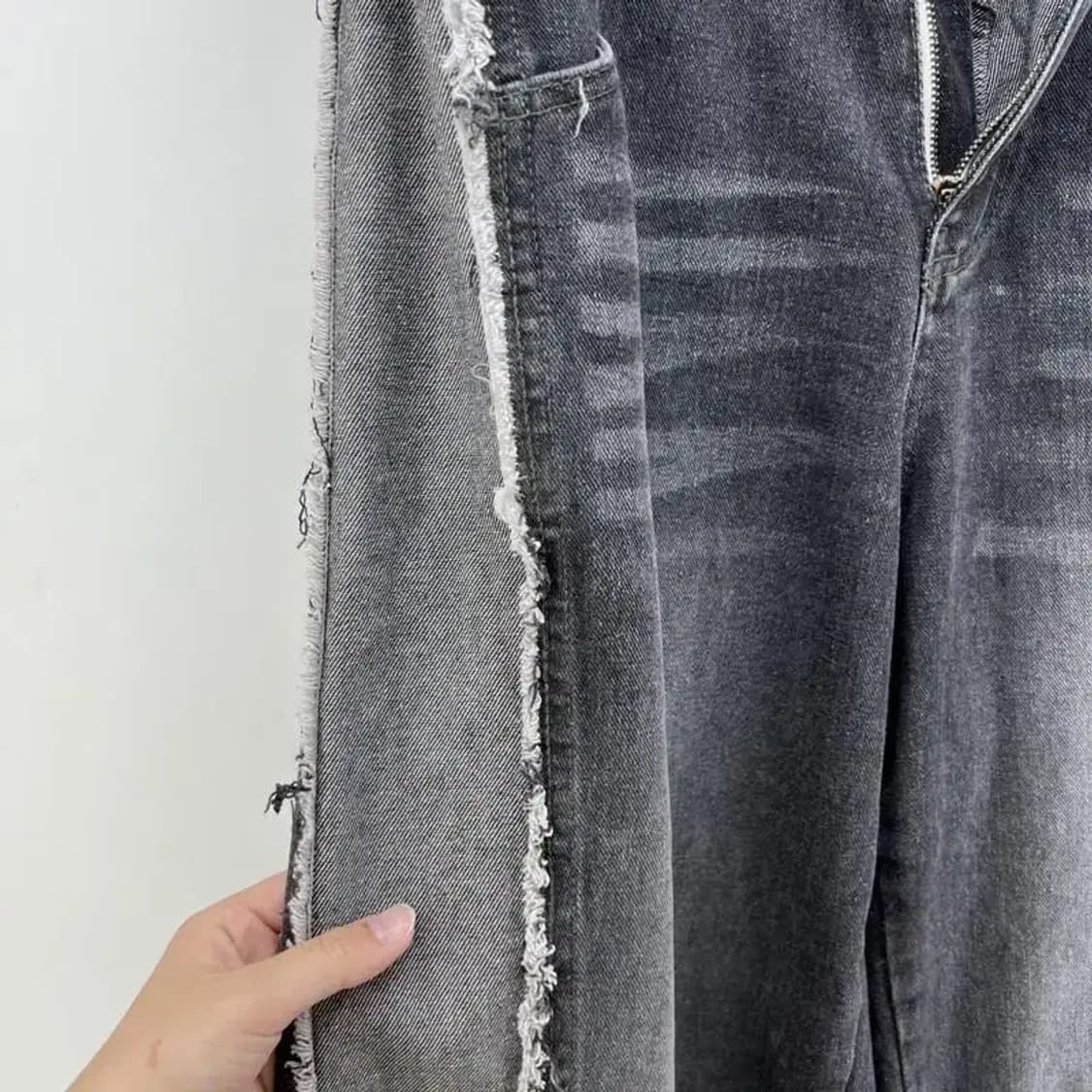 2 사이즈 PULSE 사이드라인 빈티지 워싱 팬츠 데님팬츠 상품이미지4