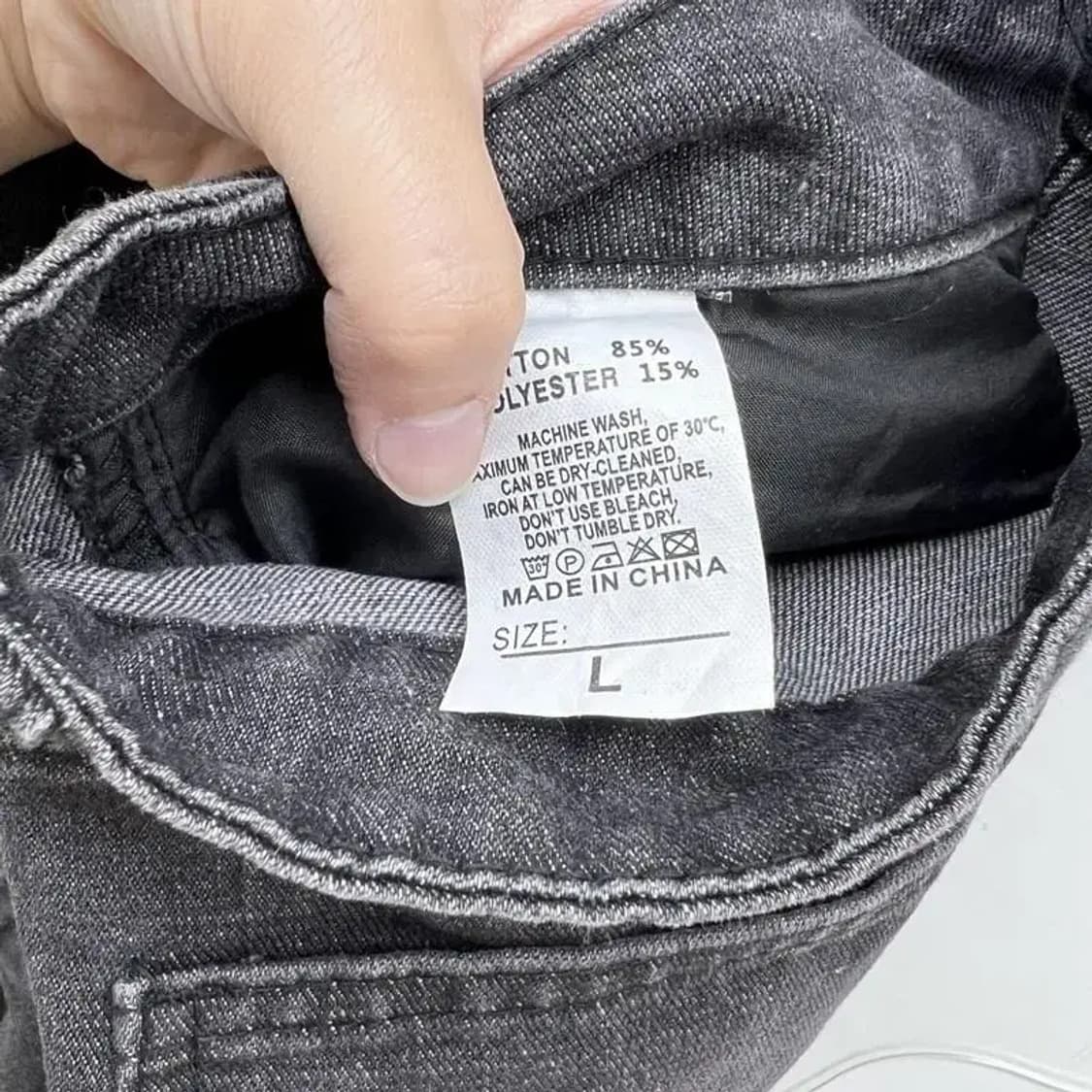 L vtg빈티지 워싱 페인팅 팬츠 청바지 상품이미지8