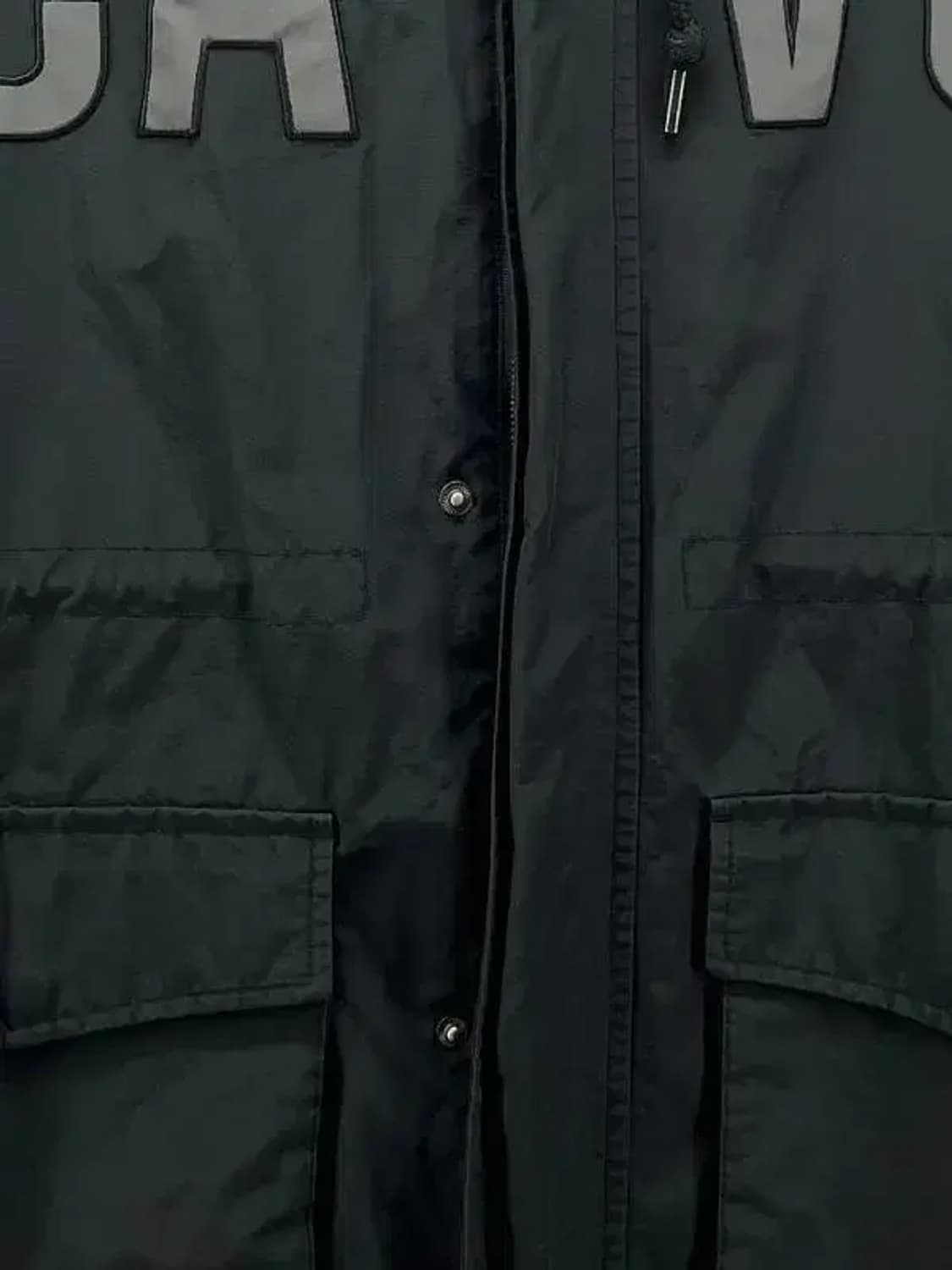 라지 nba cavs 롱 바람막이자켓 블랙 빈티지 상품이미지3