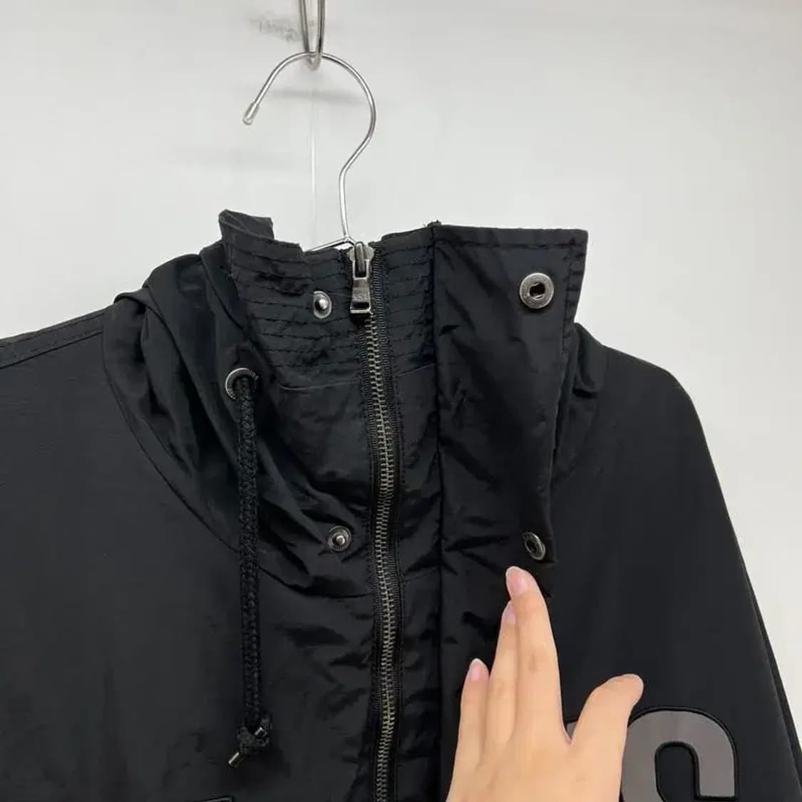 라지 nba cavs 롱 바람막이자켓 블랙 빈티지 상품이미지7