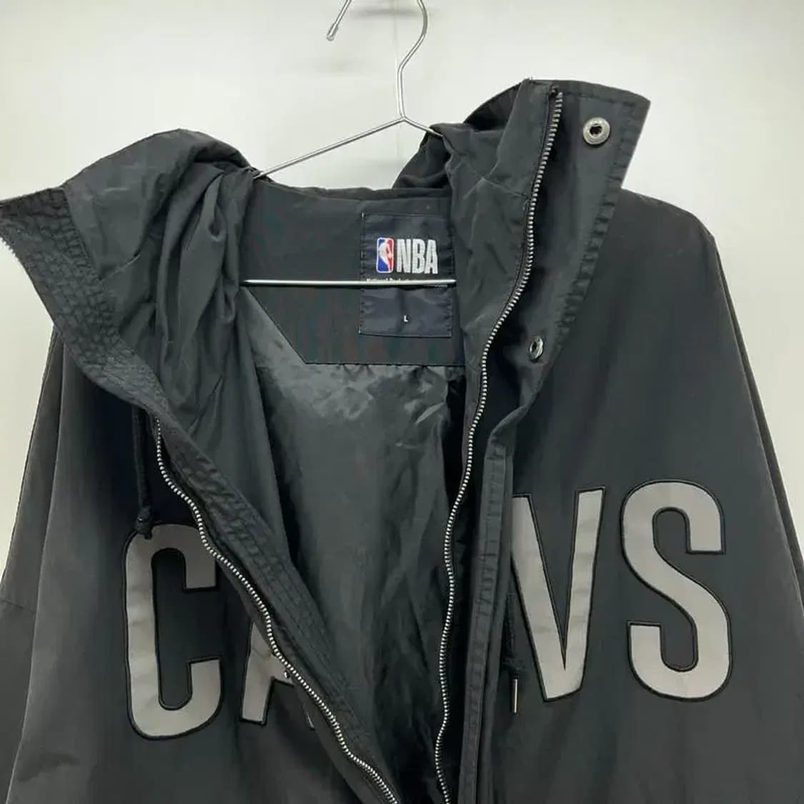 라지 nba cavs 롱 바람막이자켓 블랙 빈티지 상품이미지9