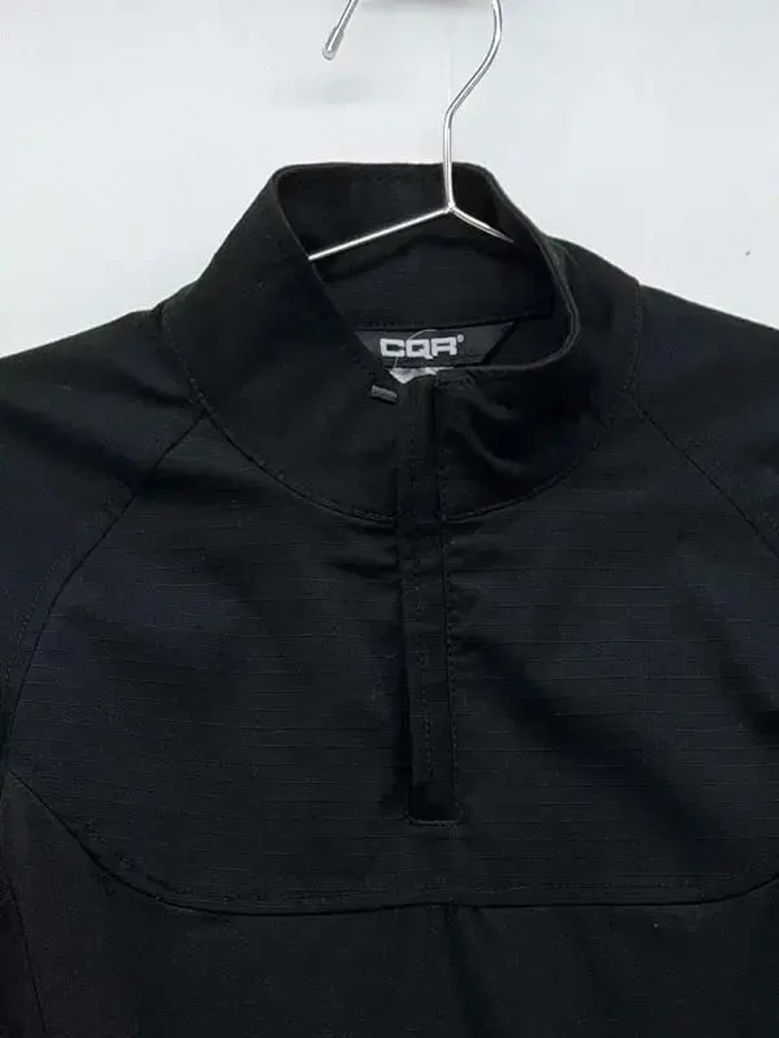 S cqr 패치 블랙 빈티지 셔츠 여자 남방 빈티지룩 상품이미지4