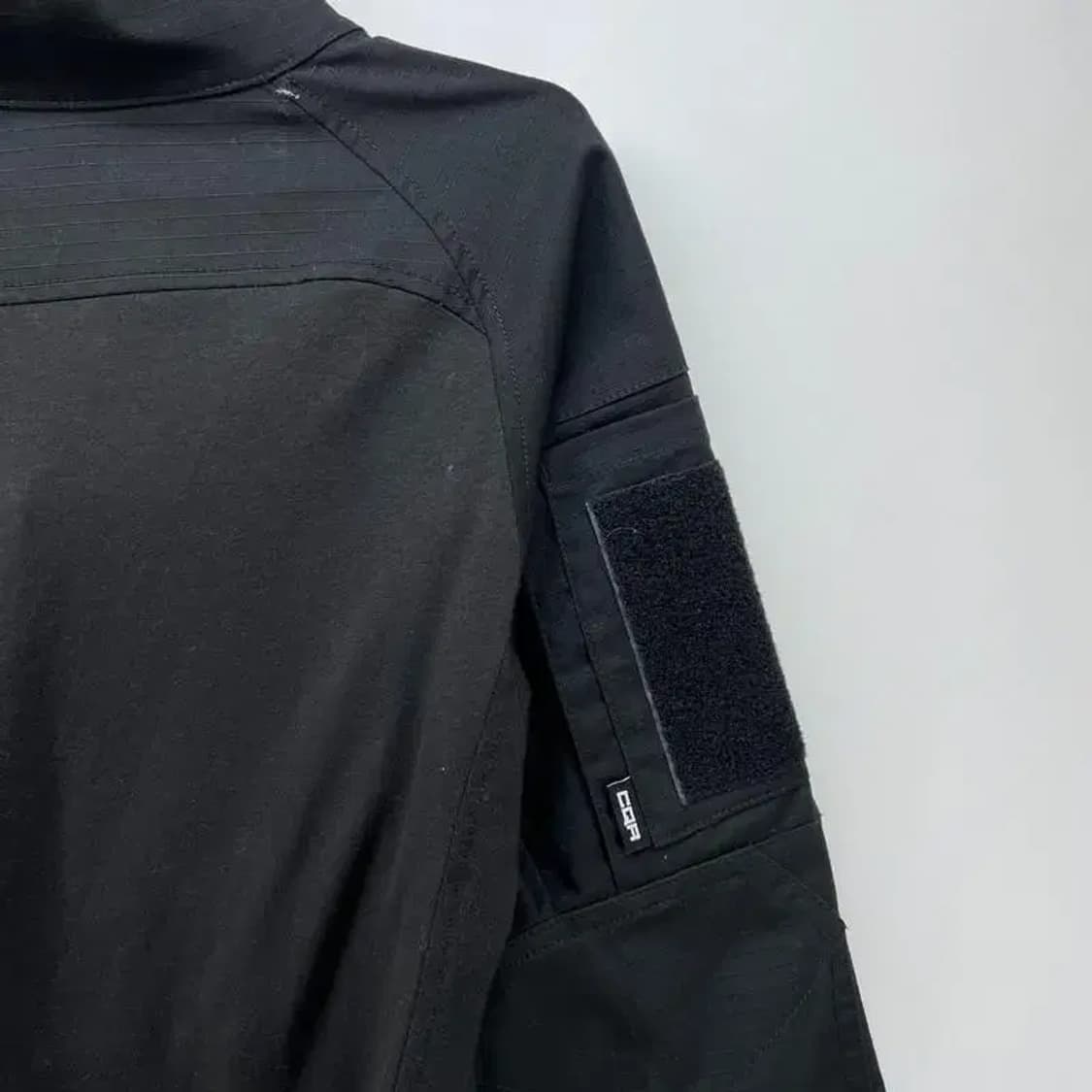 S cqr 패치 블랙 빈티지 셔츠 여자 남방 빈티지룩 상품이미지8