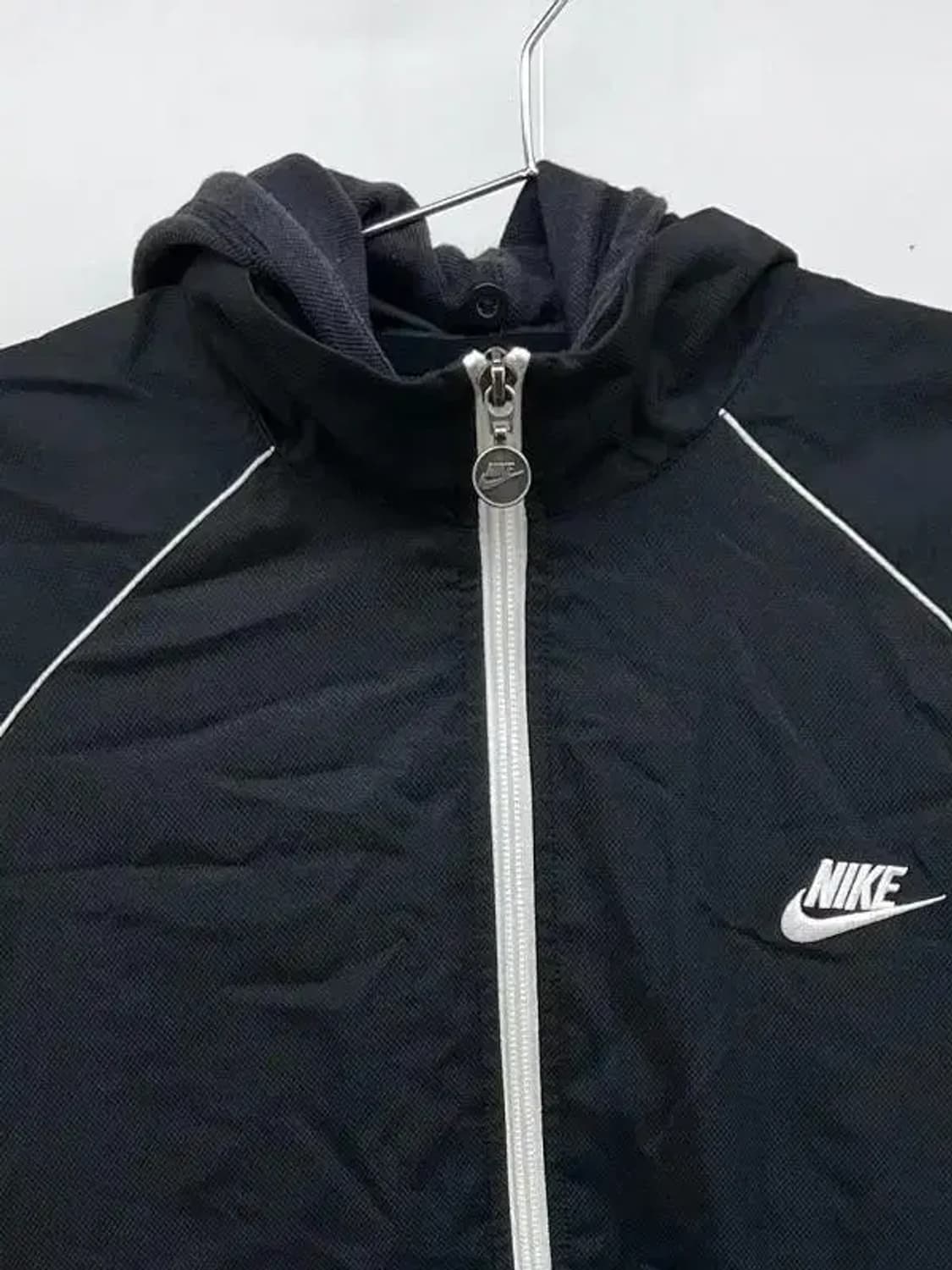 라지 나이키 여성 올드스쿨 바람막이자켓 빈티지룩 바막 상품이미지4