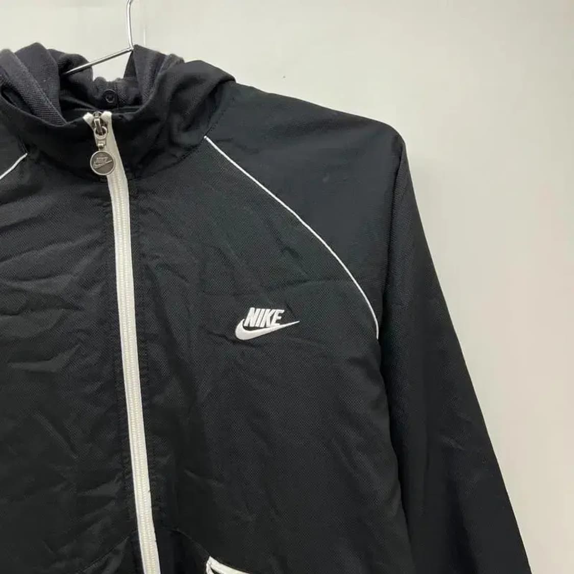 라지 나이키 여성 올드스쿨 바람막이자켓 빈티지룩 바막 상품이미지6