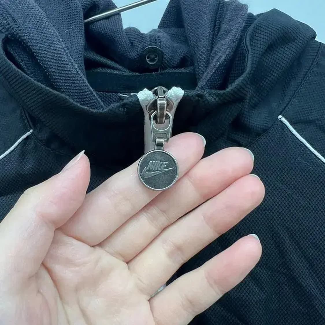 라지 나이키 여성 올드스쿨 바람막이자켓 빈티지룩 바막 상품이미지7